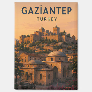 Aimant 🏰 Gaziantep Turquie Château Historique Et Vieille