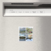 Aimant GB0146 Europe, Pays de Galles, Snowdonia, Frigo (In Situ (Lave-vaisselle))