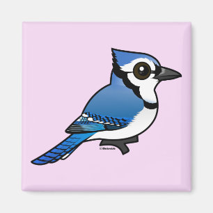 Aimant Geai bleu de Birdorable