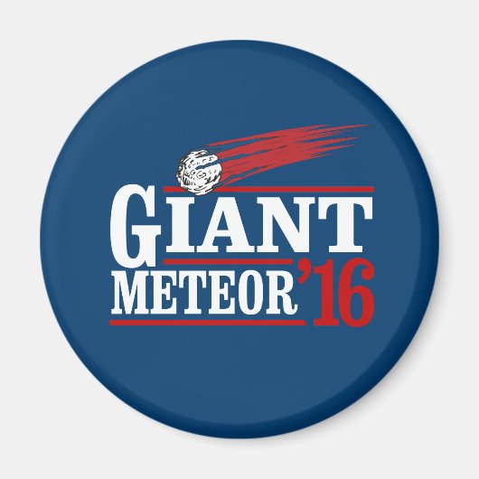 Aimant Géante Météorite 2016 (Devant)