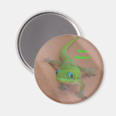 Aimant Gecko Gold Dust Day (Recto/Verso)
