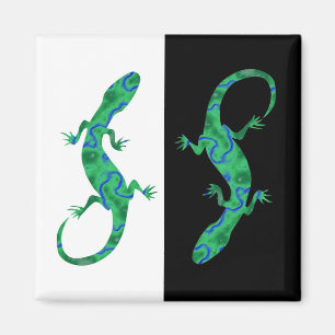Aimant Gecko Vert