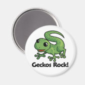 Aimant Geckos Rock ! (Recto/Verso)