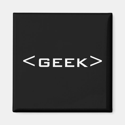 Aimant Geek (Devant)