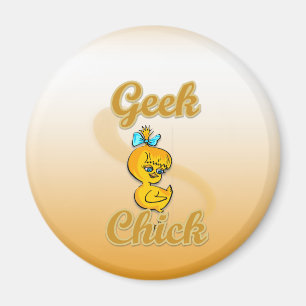 Aimant Geek Chick