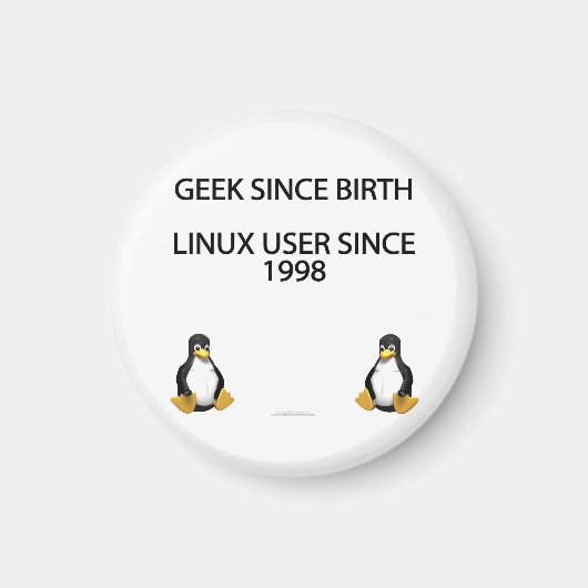 Aimant Geek depuis la naissance. Utilisateur Linux depuis (Devant)
