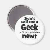 Aimant Geek newt bf (Recto/Verso)