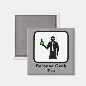 Aimant Geek scientifique Pro (Recto/Verso)