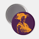 Aimant Geisha (Recto/Verso)