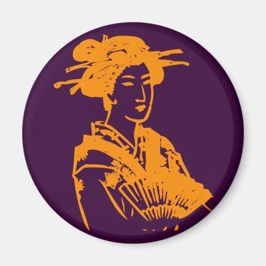 Aimant Geisha (Devant)