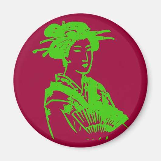 Aimant Geisha (Devant)