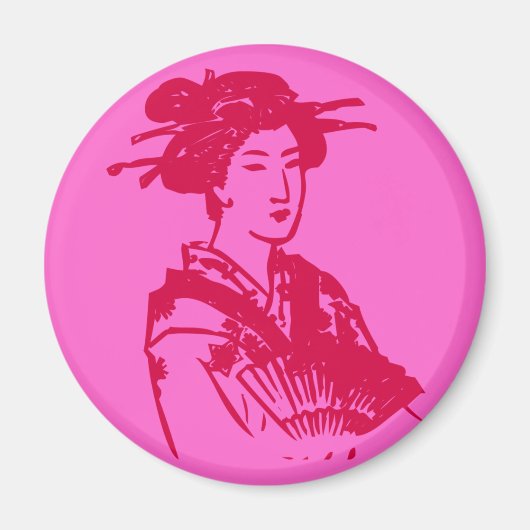 Aimant Geisha (Devant)