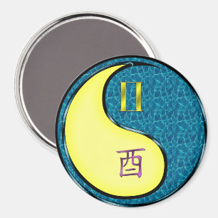 Aimant Gémeaux & Coq d'Eau