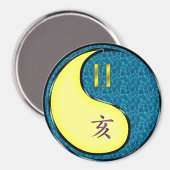 Aimant Gémeaux & Sanglier d'eau (Recto/Verso)