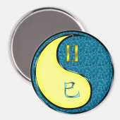 Aimant Gémeaux & Serpent d'eau (Recto/Verso)