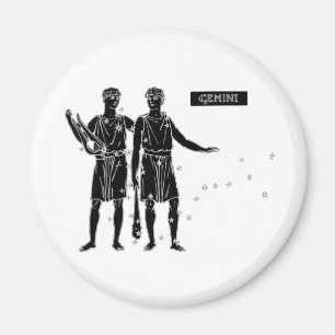 Aimant Gémeaux vintages