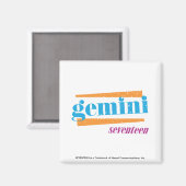 Aimant Gemini Aqua (Recto/Verso)
