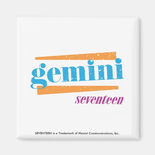 Aimant Gemini Aqua (Devant)
