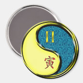 Aimant Gemini & Water Tiger (Recto/Verso)