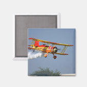 Aimant Gene Soucy effectuant des acrobaties en Grumman (Recto/Verso)