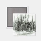 Aimant Général Custer (Recto/Verso)