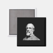 Aimant Général Robert E Lee - Guerre civile (Recto/Verso)
