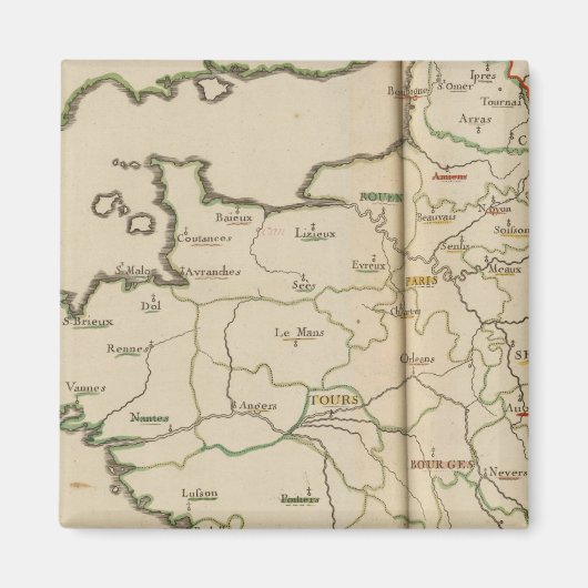 Aimant Généralités de France (Devant)