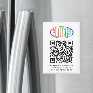 Aimant Générateur de code QR et logo commercial Swag prom
