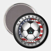 Aimant Génération X American Soccer (Recto/Verso)