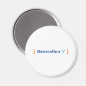 Aimant Génération Y (Recto/Verso)