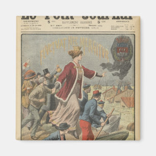 Aimant Générosité de la ville de Paris et de la France
