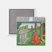 Aimant Genèse 18 2 Abraham et les Trois Anges, de (Recto/Verso)