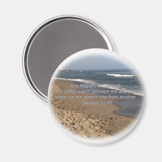 Aimant Genèse 31:49 (Recto/Verso)