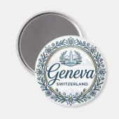 Aimant Genève Suisse (Recto/Verso)
