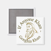 Aimant Genghis Khan (Recto/Verso)