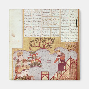 Aimant Genghis Khan s'adressant à une congrégation