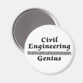 Aimant Génie civil (Recto/Verso)