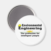 Aimant Génie de l'environnement (Recto/Verso)