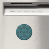 Aimant Geo Step extérieur | Motif Turquoise foncé (In Situ (Lave-vaisselle))
