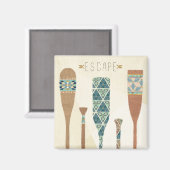 Aimant Geo VI extérieur | Évasion (Recto/Verso)