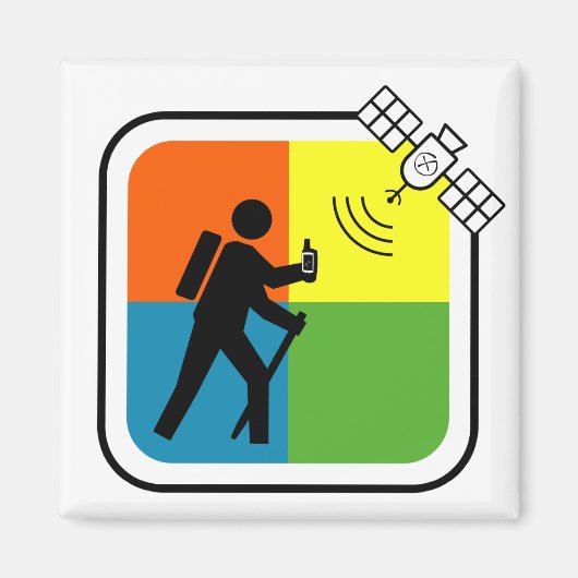 Aimant GeoCacher (Devant)