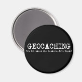 Aimant Géocaching...il ne s'agit pas seulement des chiffr (Recto/Verso)