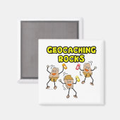 Aimant Géocaching Rocks (Recto/Verso)