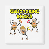 Aimant Géocaching Rocks (Devant)