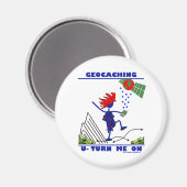 Aimant Geocaching U Activer (Recto/Verso)