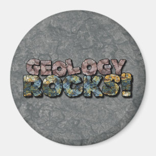 Aimant géologie rocks! Humour scientifique Geek nerd