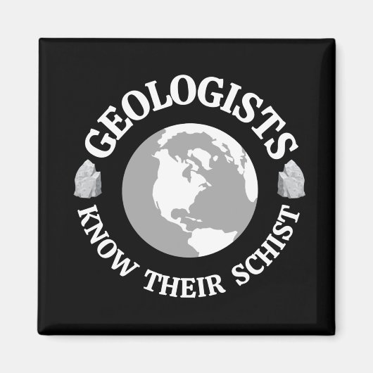 Aimant Géologue Connaît Leur Schiste (Devant)