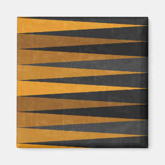 Aimant Geometric Black Yellow