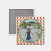 Aimant Geometric Christmas Tree Grove (Recto/Verso)