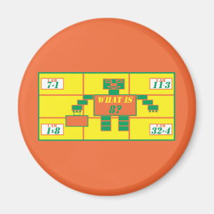 Aimant Géométrie-Magnet-Rectangle-Âge 8
